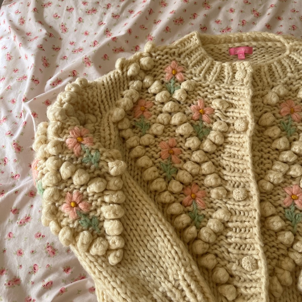 Dollskill Sugar Thrillz Floral Cardigan
